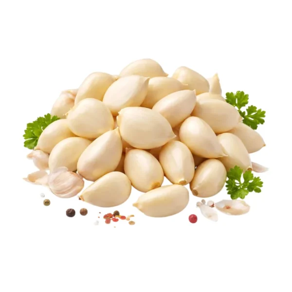 peeled garlic jumbo ( lassan )