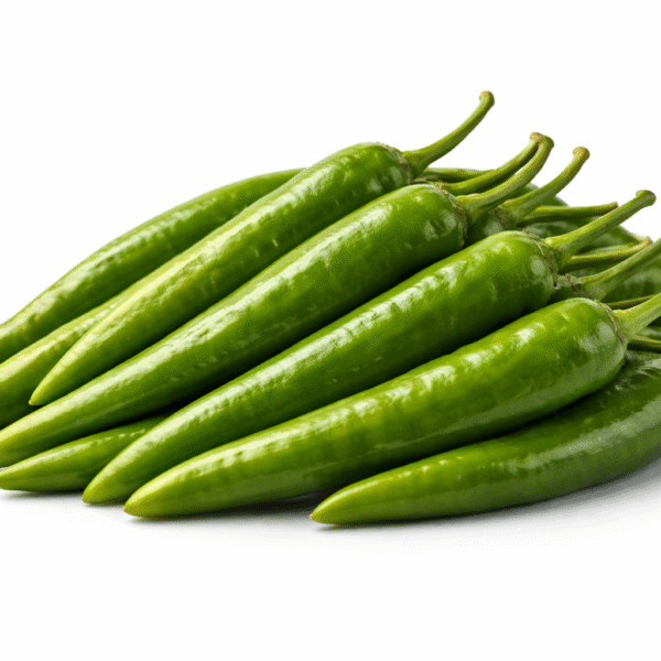 big Green Chilli / बड़ी  हरी मिर्ची